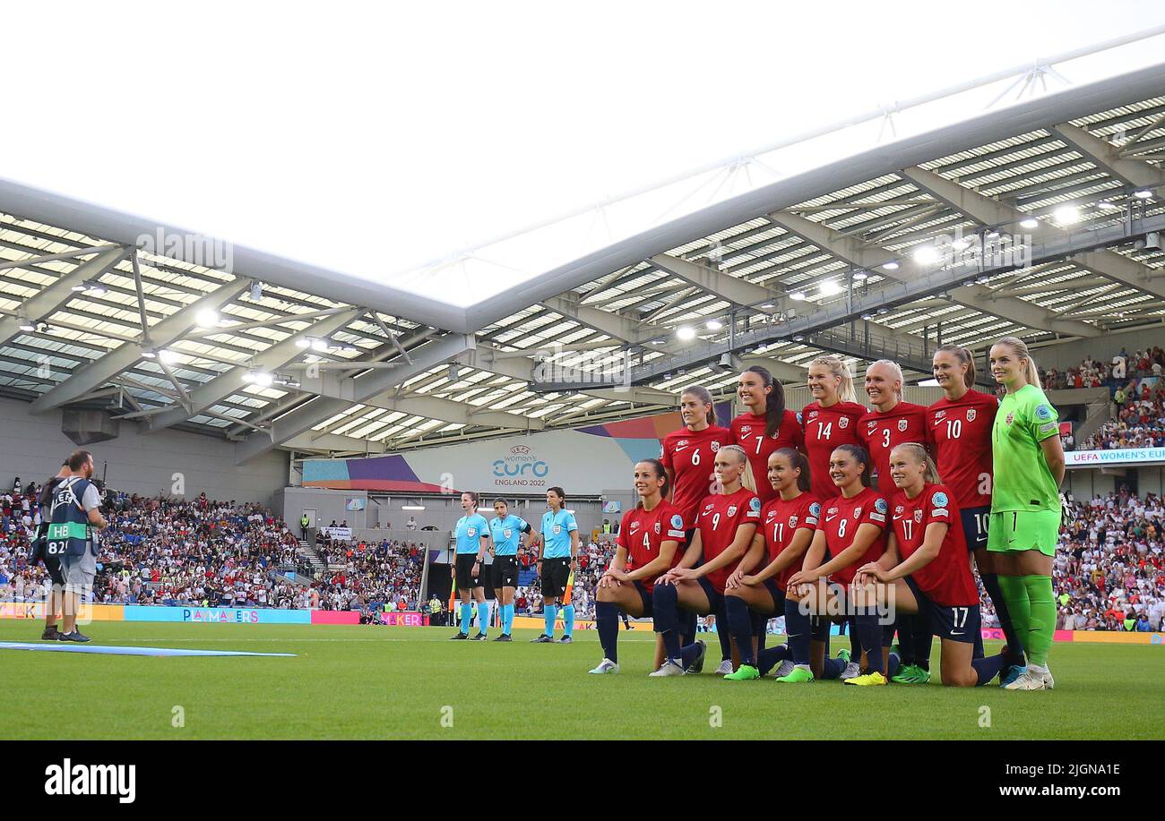 Norway women's football team hi-res stock photography and images - Alamy