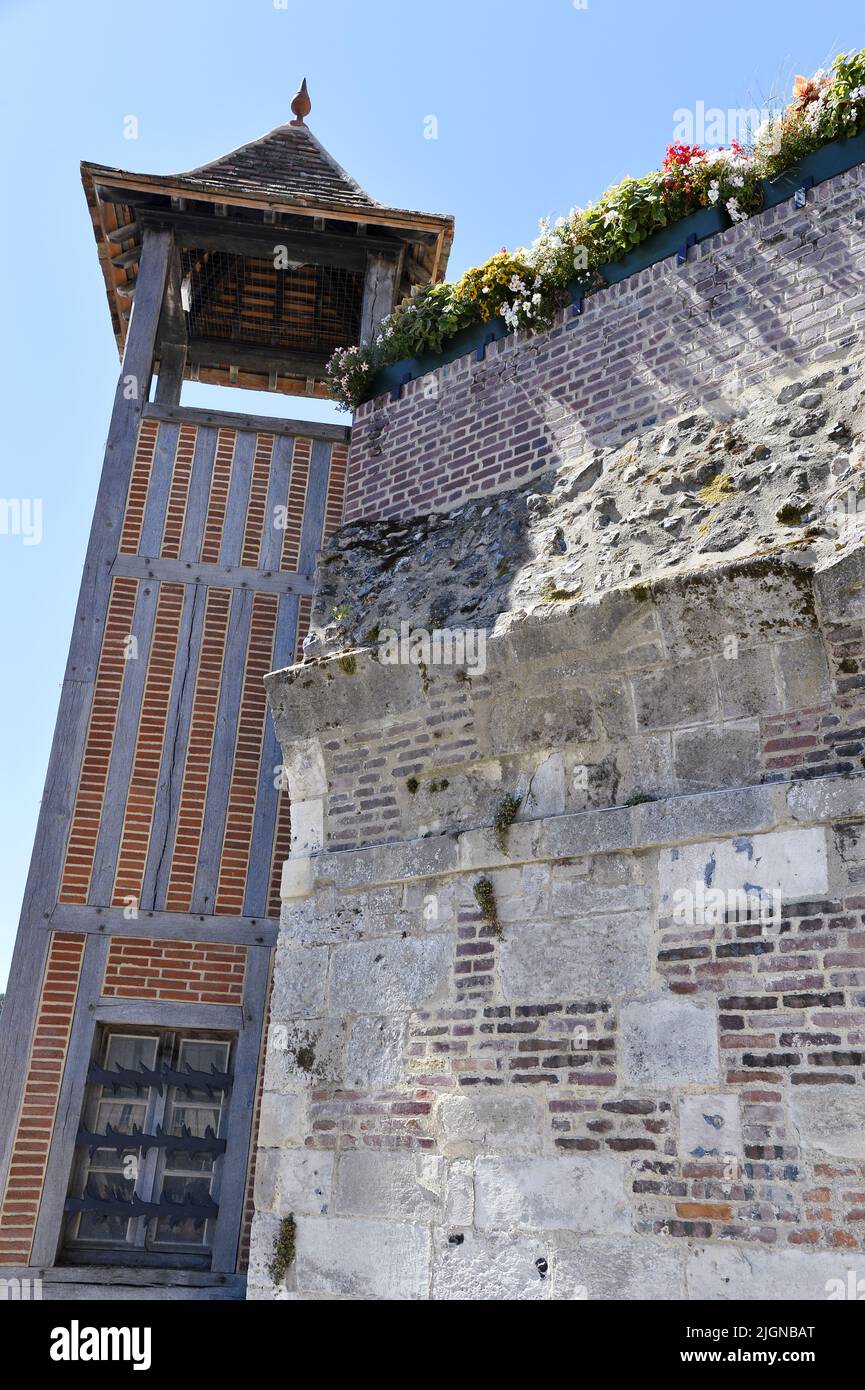 The Lieutenancy of Honfleur Old City Calvados Normandy France