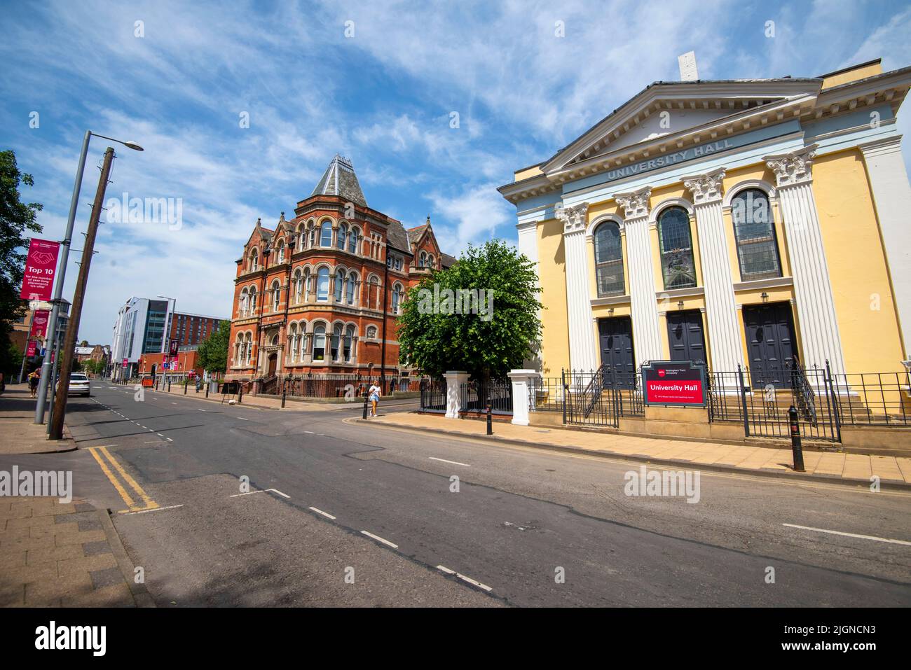 University Hall at Nottingham Trent University (NTU) City Campus