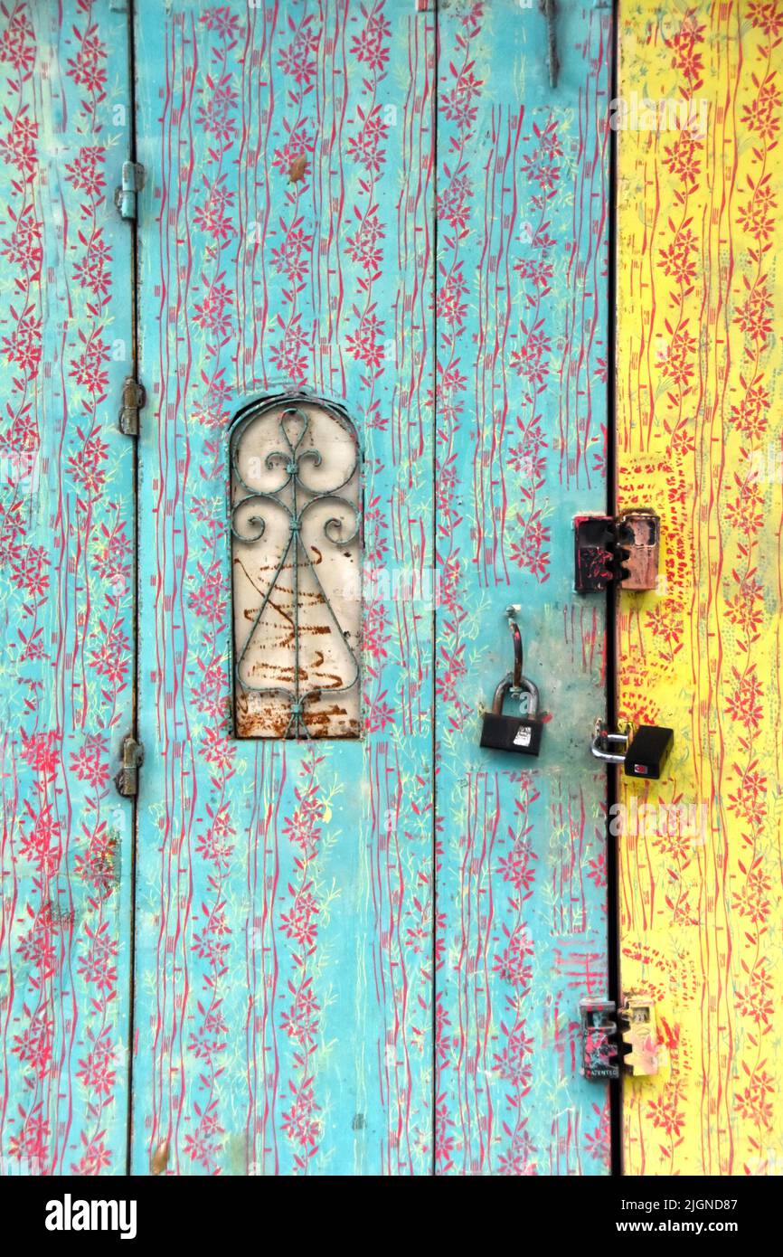 colorful door Stock Photo