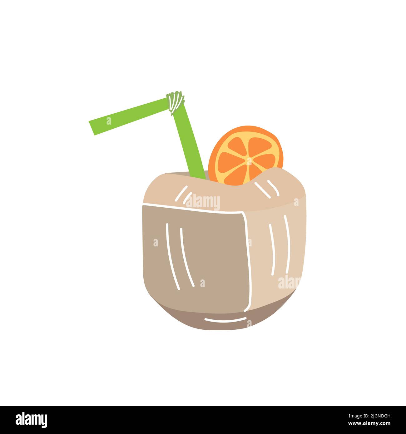 Tiki drink icon hires stock photography and images Alamy