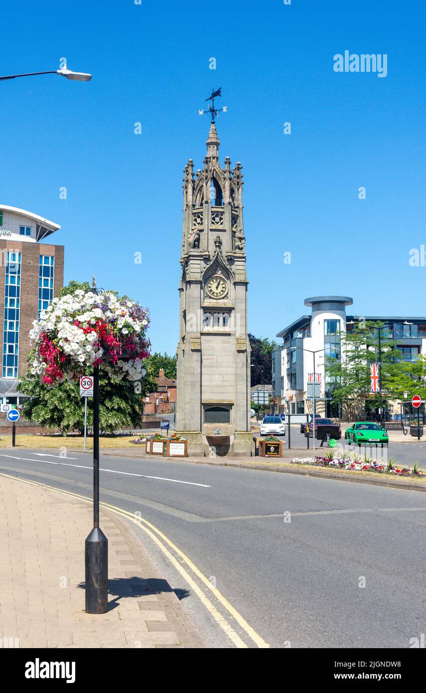 Kenilworth Clock Tower, The Square, Kenilworth, Warwickshire, England