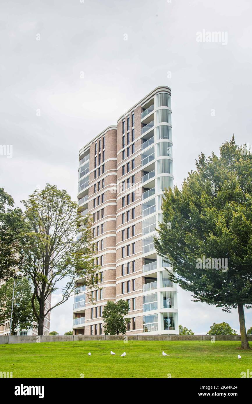 Den Bosch, The Netherlands August, 08, 2017 Modern apartment