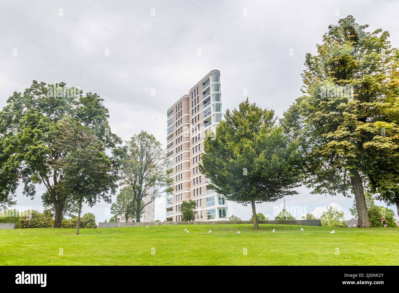 Den Bosch, The Netherlands August, 08, 2017 Modern apartment