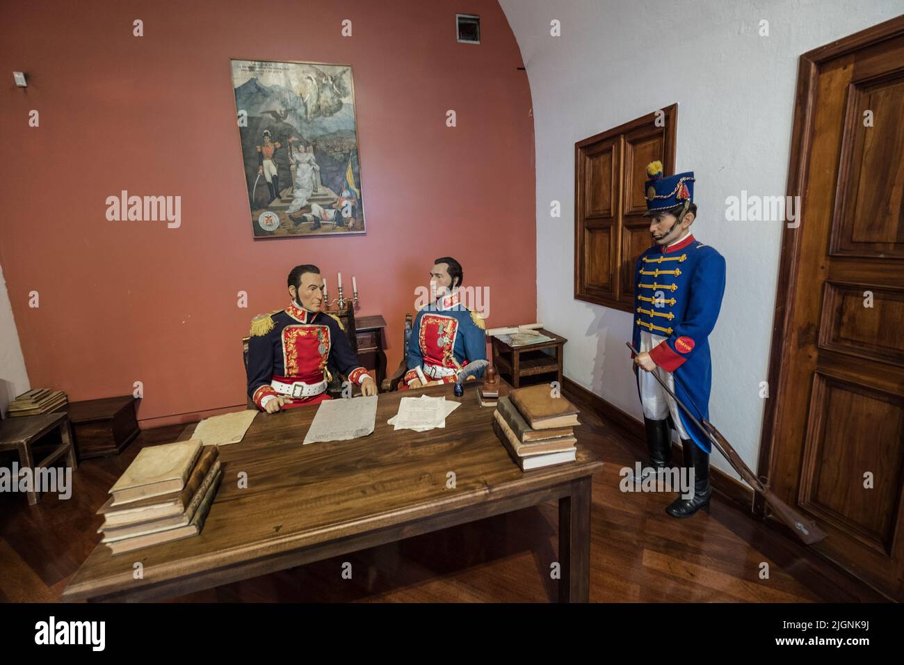 Wax museum, Quito, Ecuador, Museo Alberto Mena Camaño Stock Photo Alamy