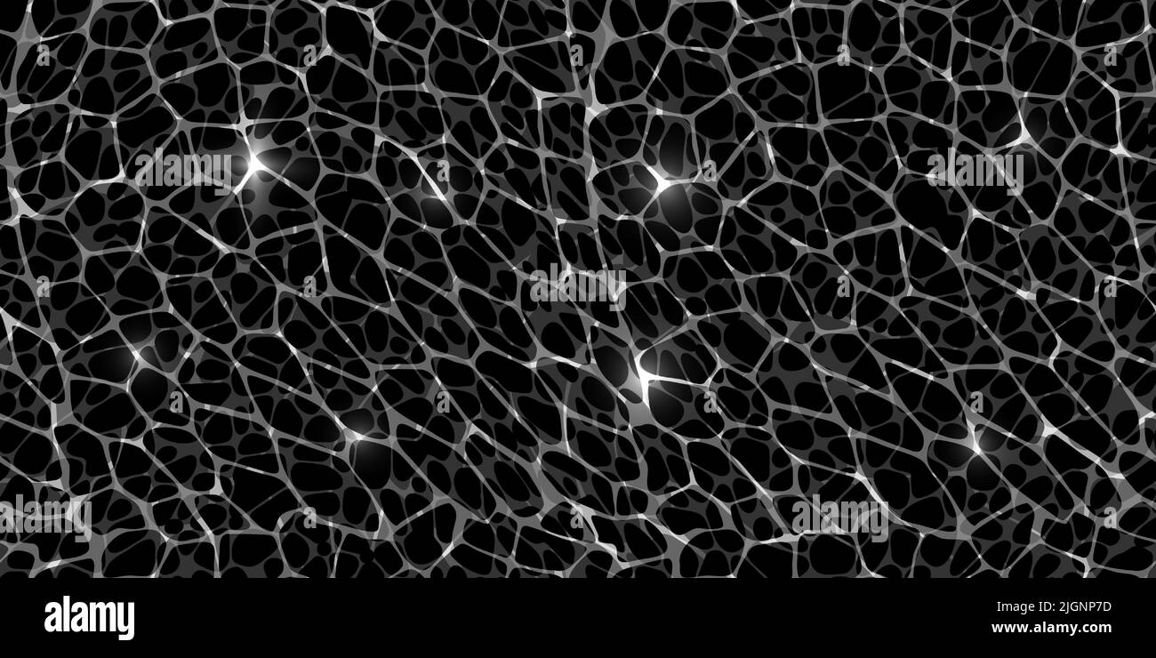 Transparent imitation of liquid movement under illumination. Top view ...