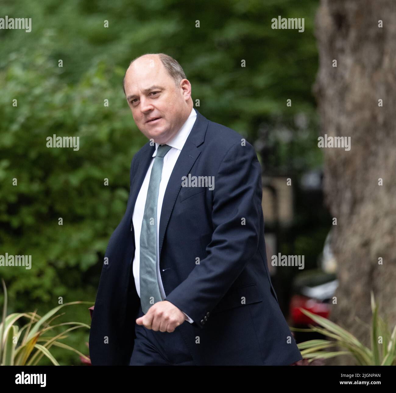 London, UK. 12th July, 2022. Ben Wallace, Defence Secretary, arrives at a cabinet meeting at 10 Downing Street London. Credit: Ian Davidson/Alamy Live News Stock Photo