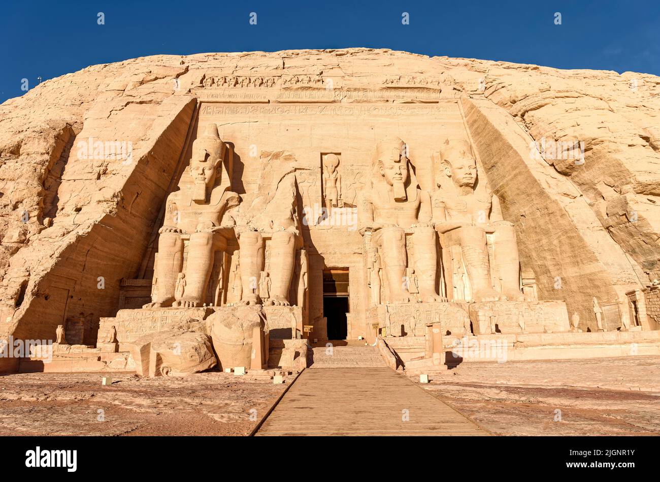 Abu Simbel Temple Egypt Stock Photo Alamy