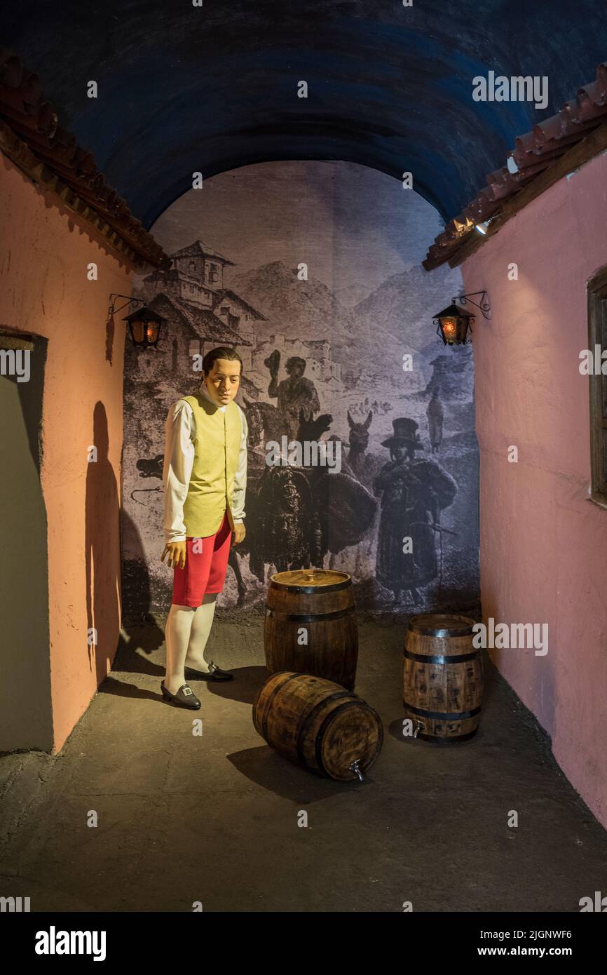 Wax museum, Quito, Ecuador, Museo Alberto Mena Camaño Stock Photo Alamy