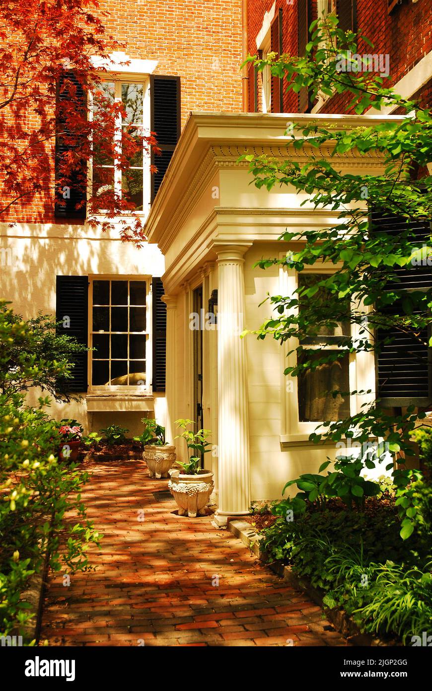 The Nichols House, in the Beacon Hill neighborhood of Boston, is a fine