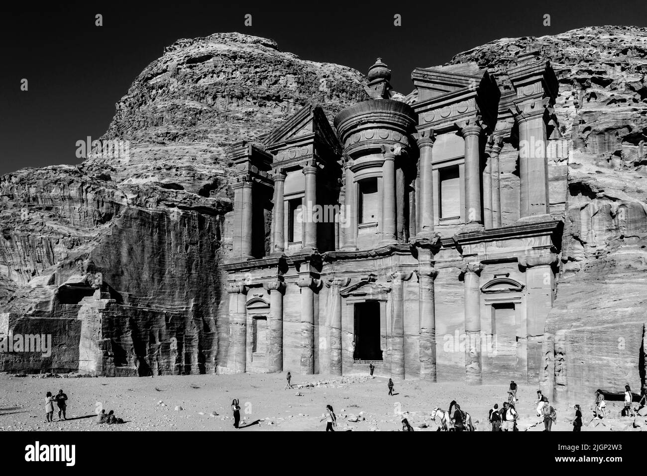 Nabatean city petra Black and White Stock Photos & Images - Alamy