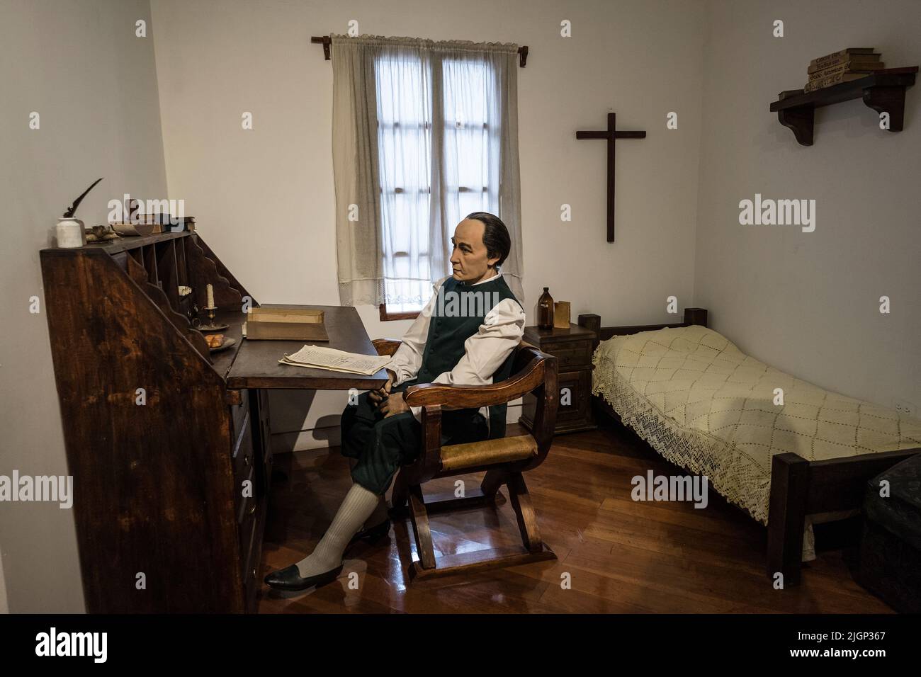 Wax museum, Quito, Ecuador, Museo Alberto Mena Camaño Stock Photo Alamy