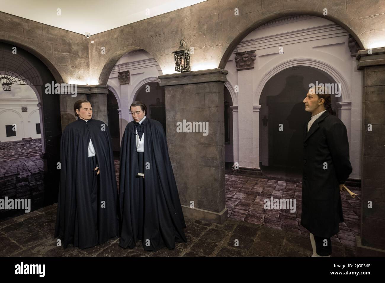 Wax museum, Quito, Ecuador, Museo Alberto Mena Camaño Stock Photo Alamy