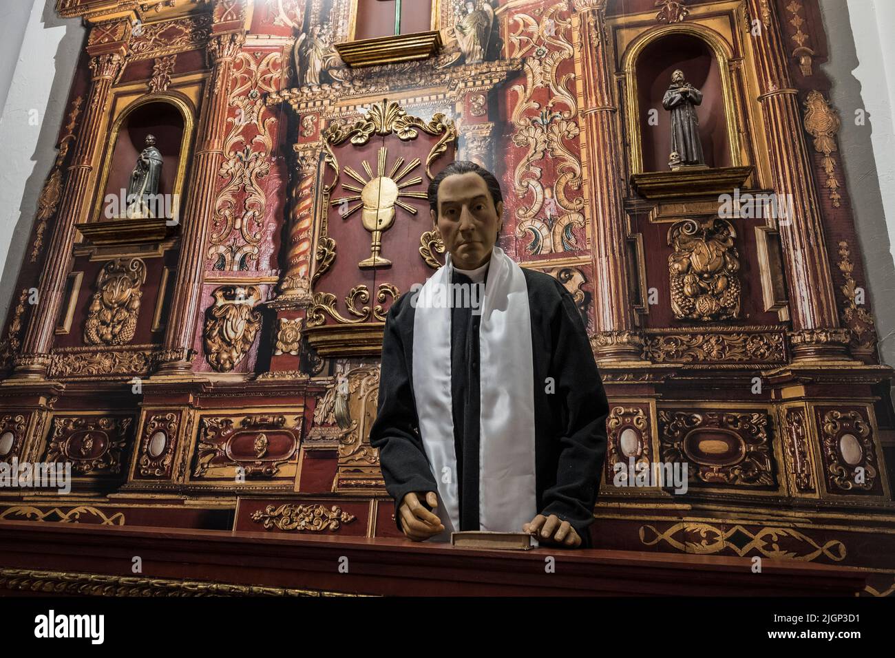 Wax museum, Quito, Ecuador, Museo Alberto Mena Camaño Stock Photo Alamy