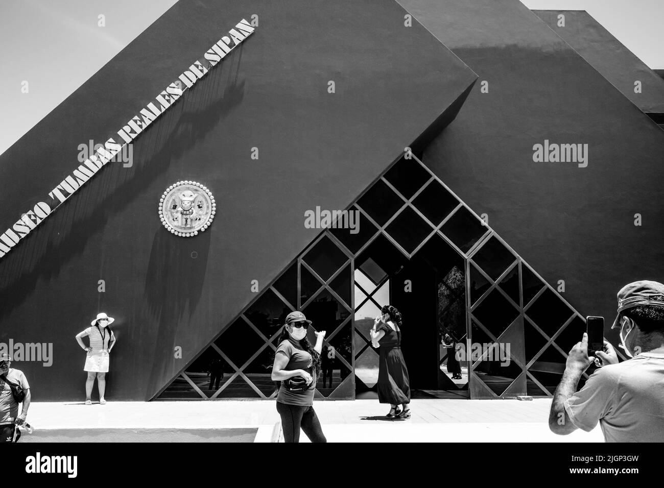 The Exterior Of The Museo Tumbas Reales De Sipan, Lambayeque, near