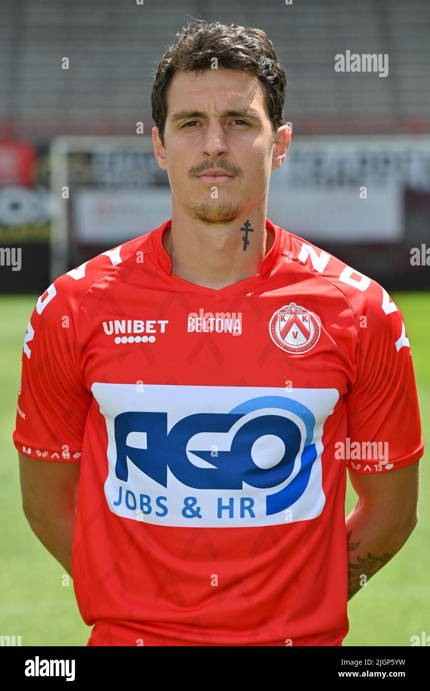 Alex Radovanovic Kortrijk's Aleksandar Radovanovic poses for the photographer at the ...