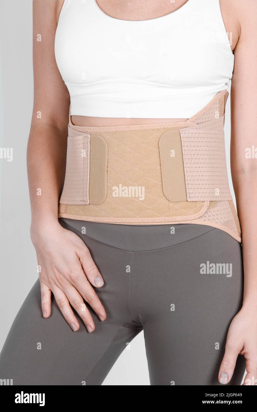 Orthopedic Lumbar Corset Human Body Back Brace Waist Support Belt Stock  Photo by ©Med_Ved 445424550