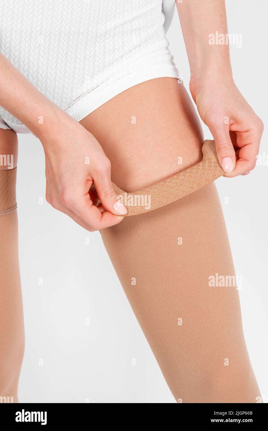 Compression Hosiery. Medical Compression stockings and tights for
