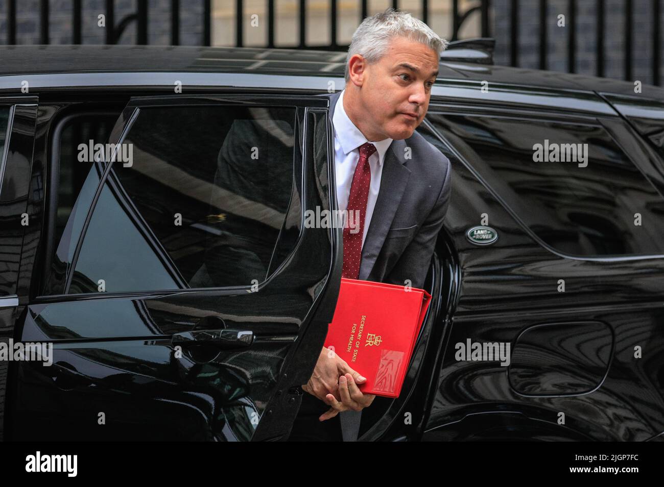London, UK. 12th July, 2022. Steve Barclay, MP, Secretary of State for Health and Social Care. Ministers attend a cabinet meeting at 10 Downing Street, Westminster, today. Credit: Imageplotter/Alamy Live News Credit: Imageplotter/Alamy Live News Stock Photo