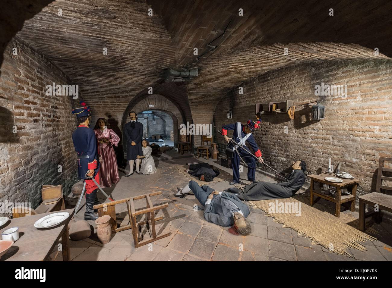 Wax museum, Quito, Ecuador, Museo Alberto Mena Camaño Stock Photo Alamy