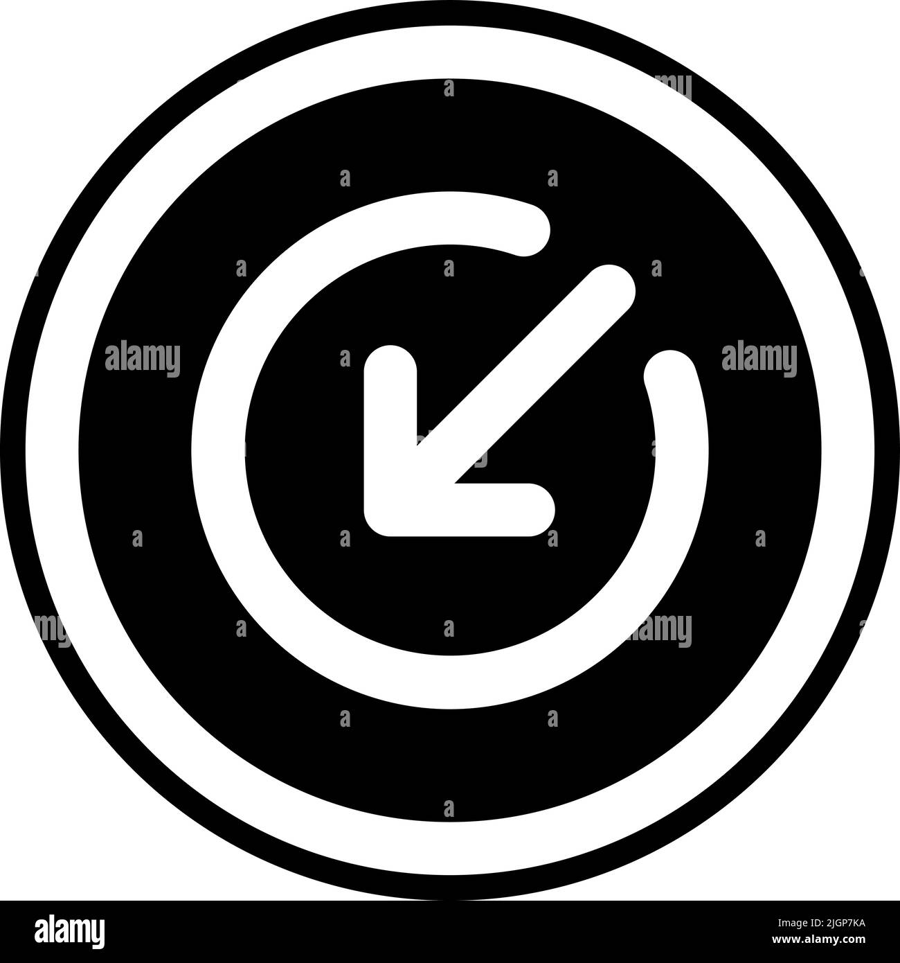 Arrows target icon Stock Vector Image & Art - Alamy