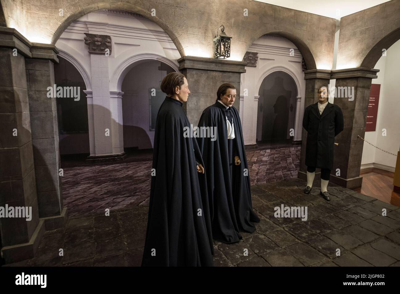 Wax museum, Quito, Ecuador, Museo Alberto Mena Camaño Stock Photo Alamy