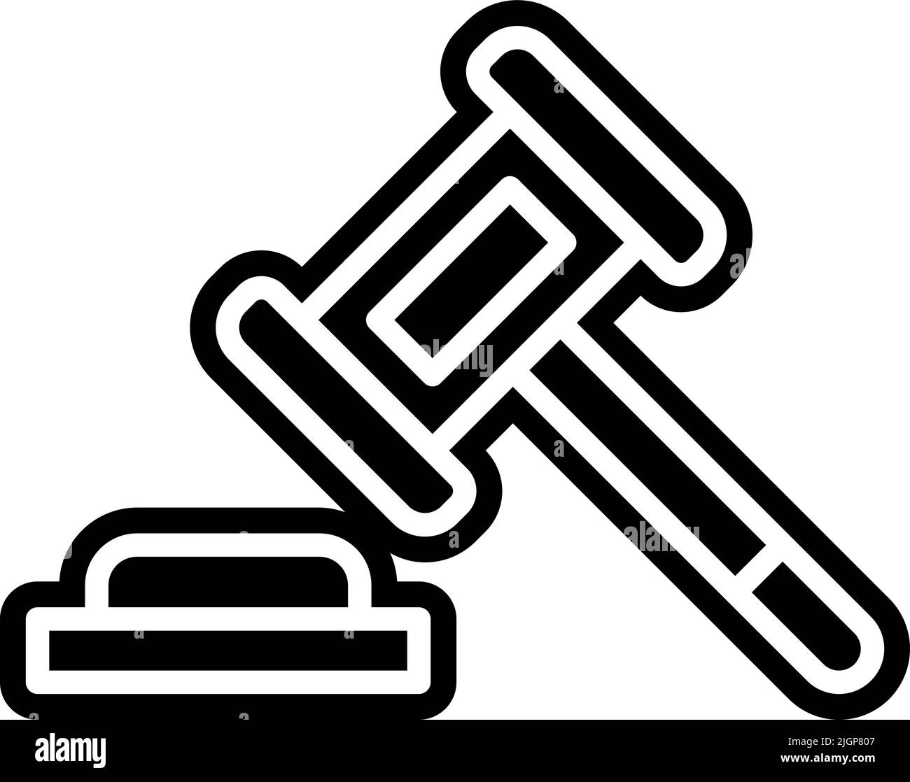 Auction icon Stock Vector Image & Art - Alamy