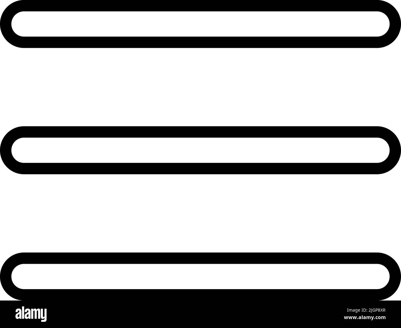 Basic ui menu icon Stock Vector Image & Art - Alamy