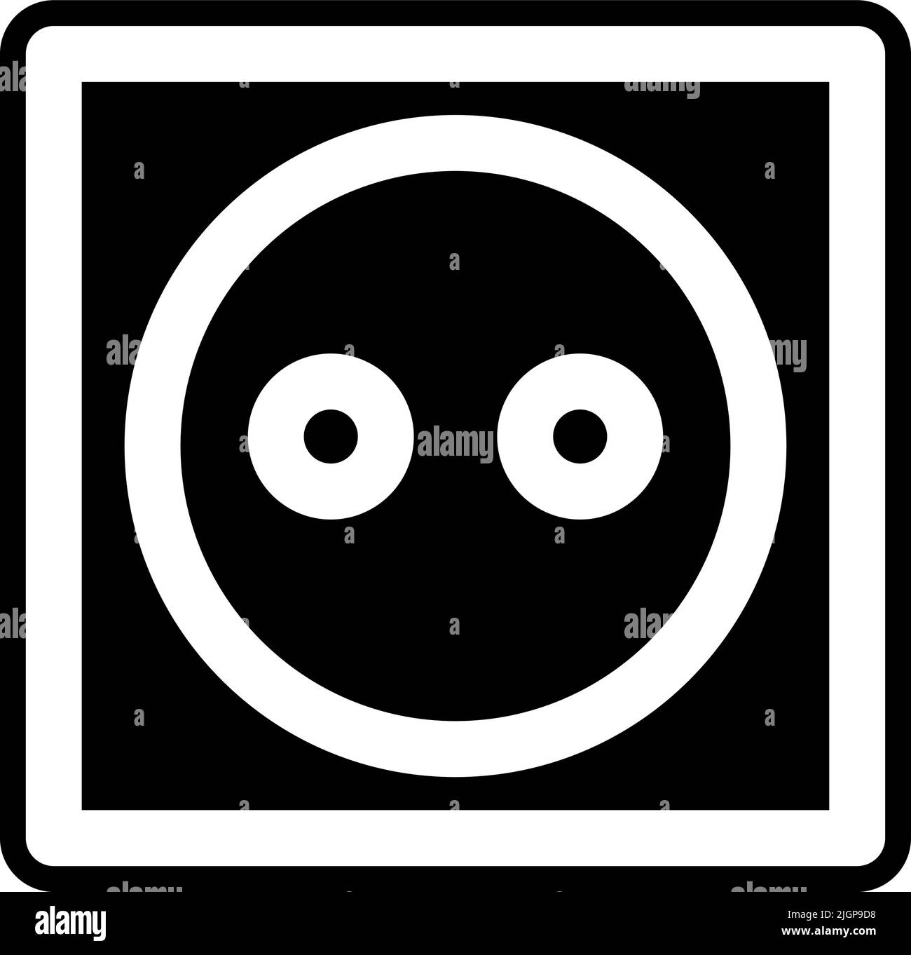 Basic Ui Socket Icon Stock Vector Image Art Alamy