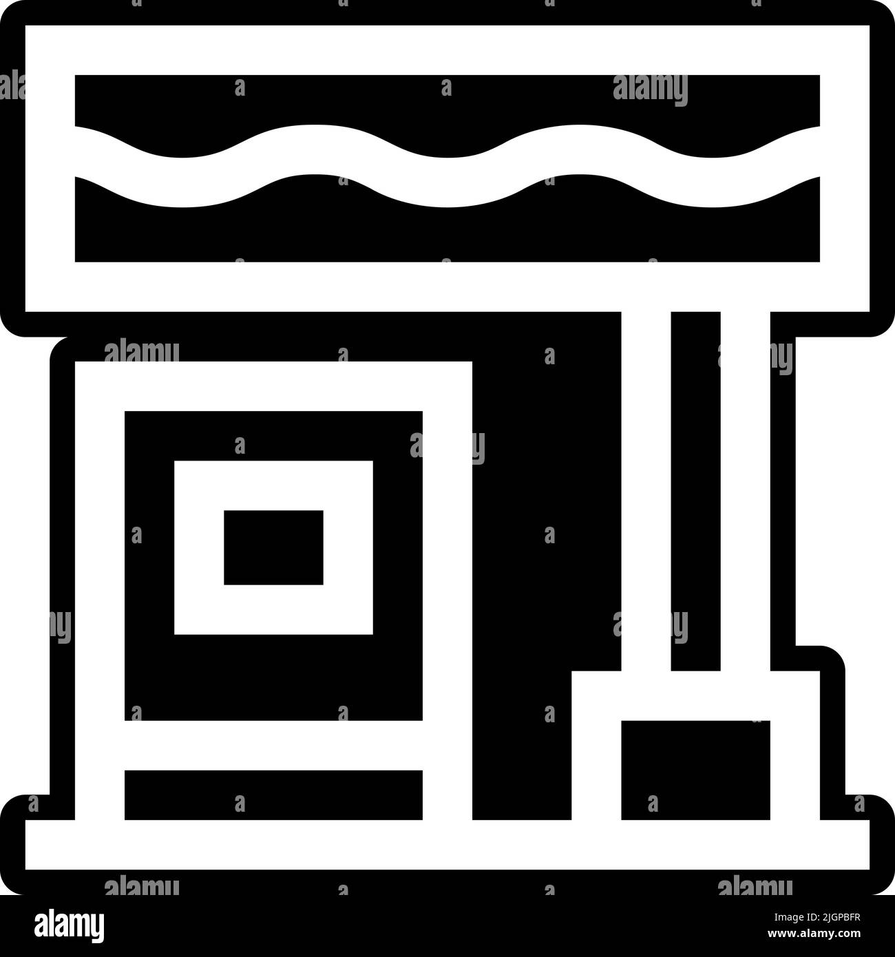 City gas station icon Stock Vector Image & Art - Alamy