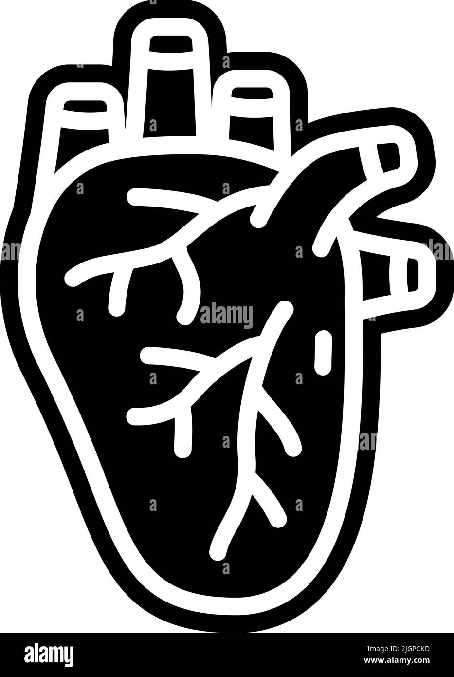 Diseases arrhythmia icon . Stock Vector