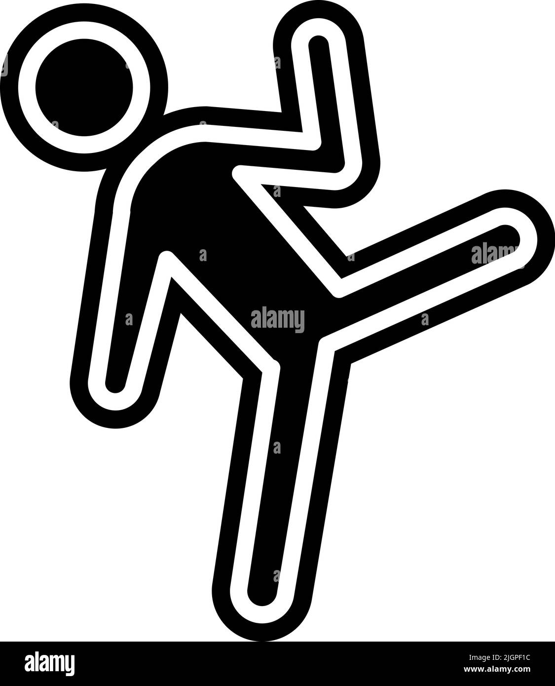 Exercise stretching icon Stock Vector Image & Art - Alamy