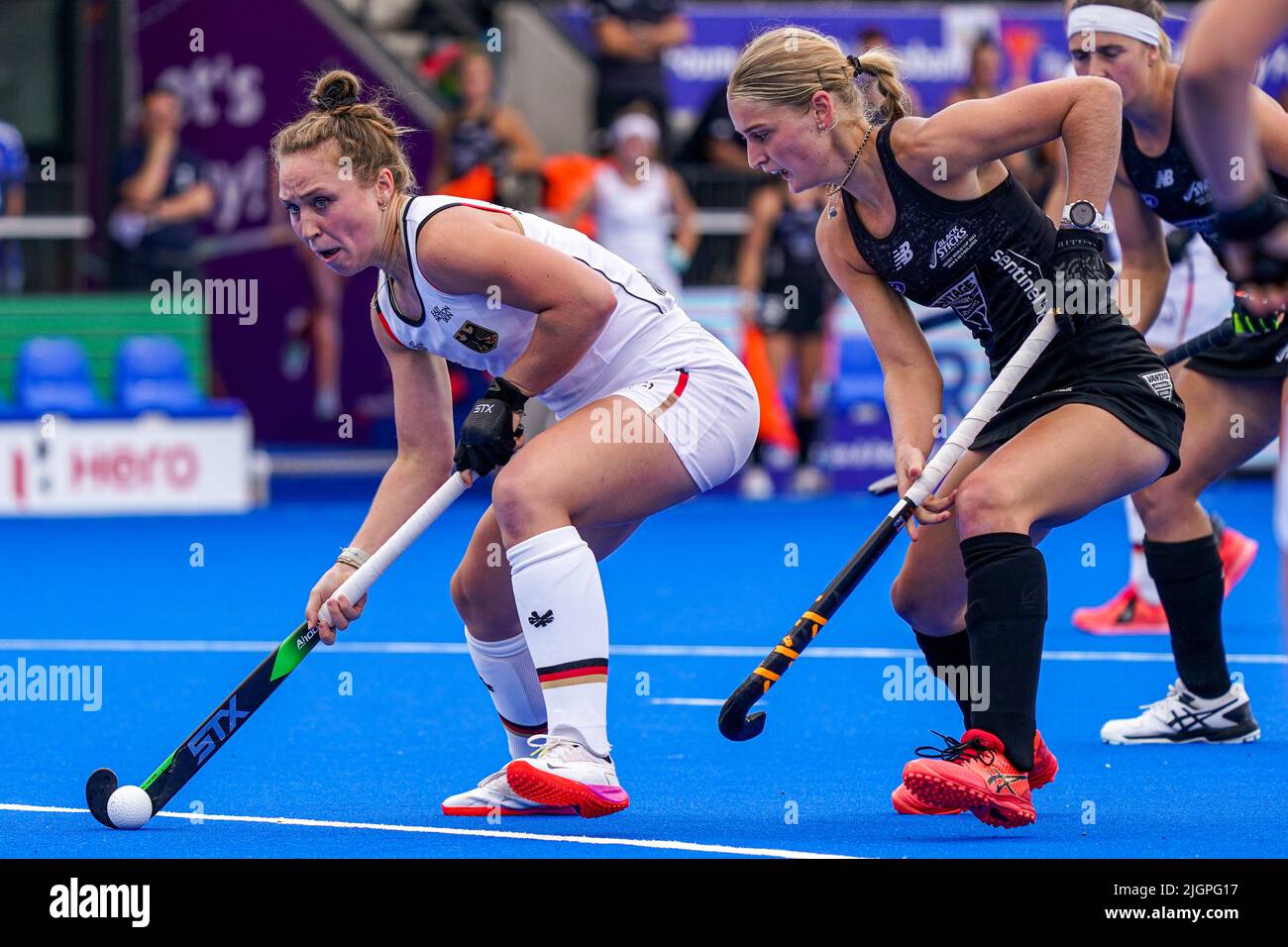 AMSTELVEEN, NETHERLANDS JULY 12 Nike Lorenz of Germany during the