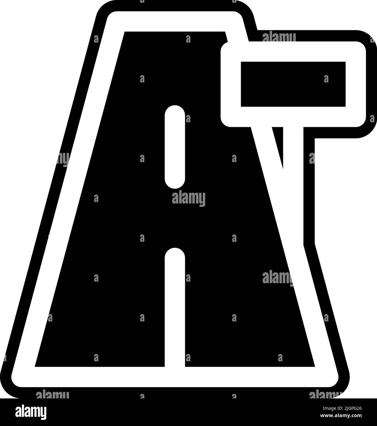 Highway toll road icon Stock Vector Image & Art - Alamy