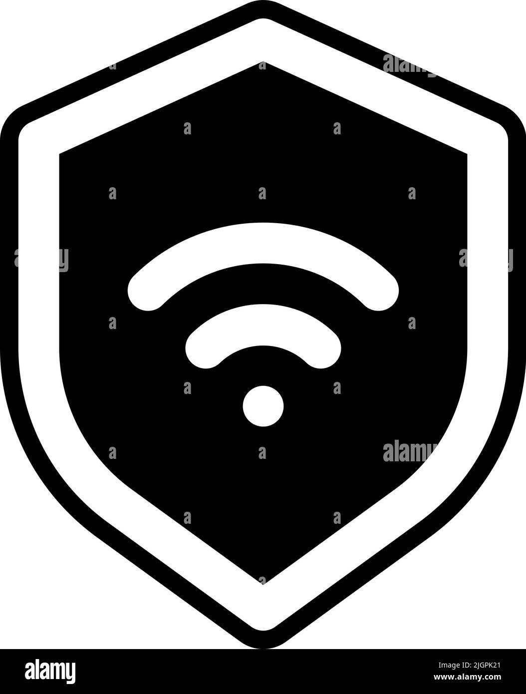 Smart home shield icon Stock Vector Image & Art Alamy