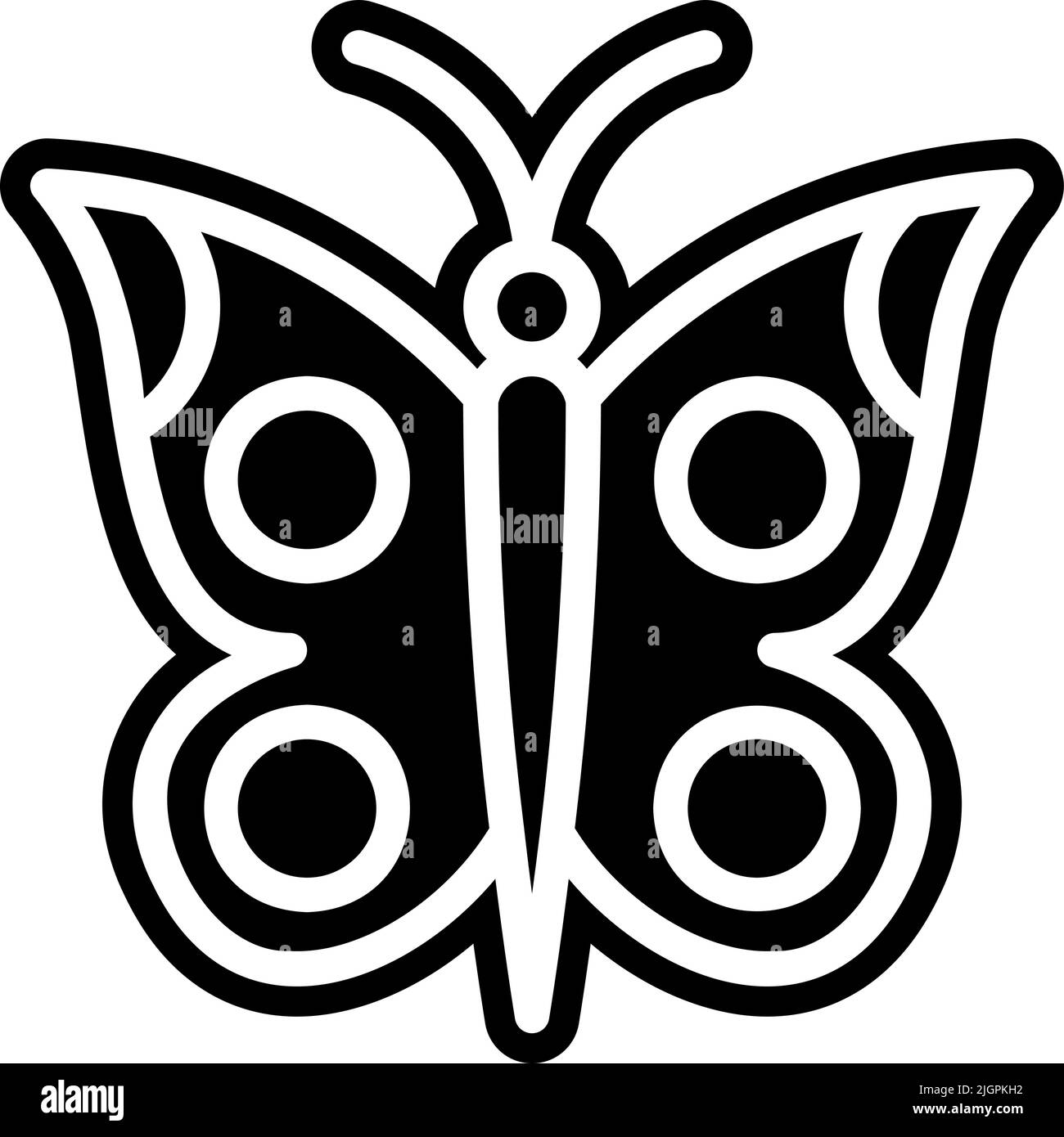 Spring butterfly icon Stock Vector Image & Art - Alamy
