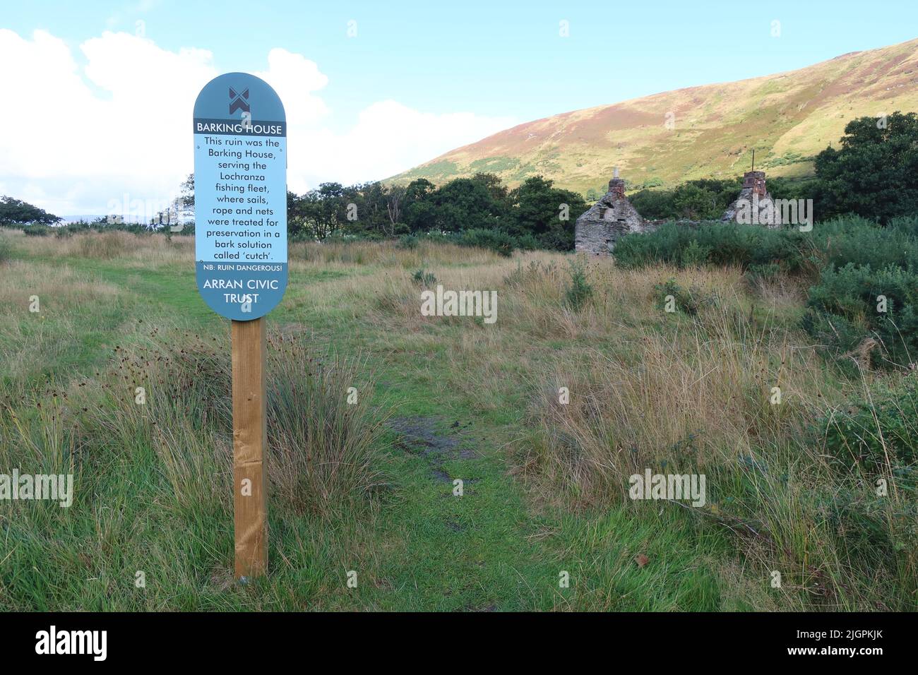 Arran Coastal Way. Isle of Arran. North Ayrshire. Scotland. UK Stock