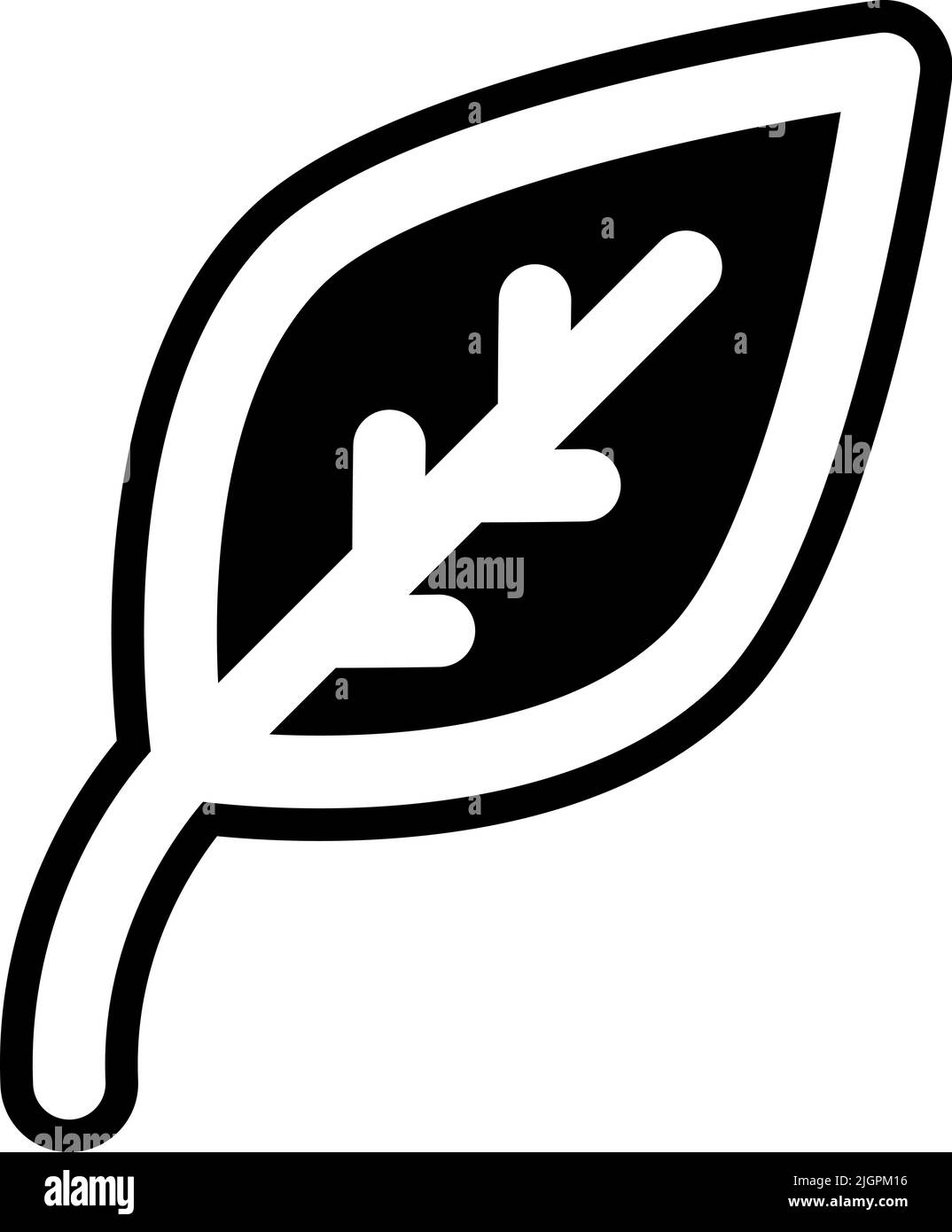 Spring leaf icon Stock Vector Image & Art Alamy