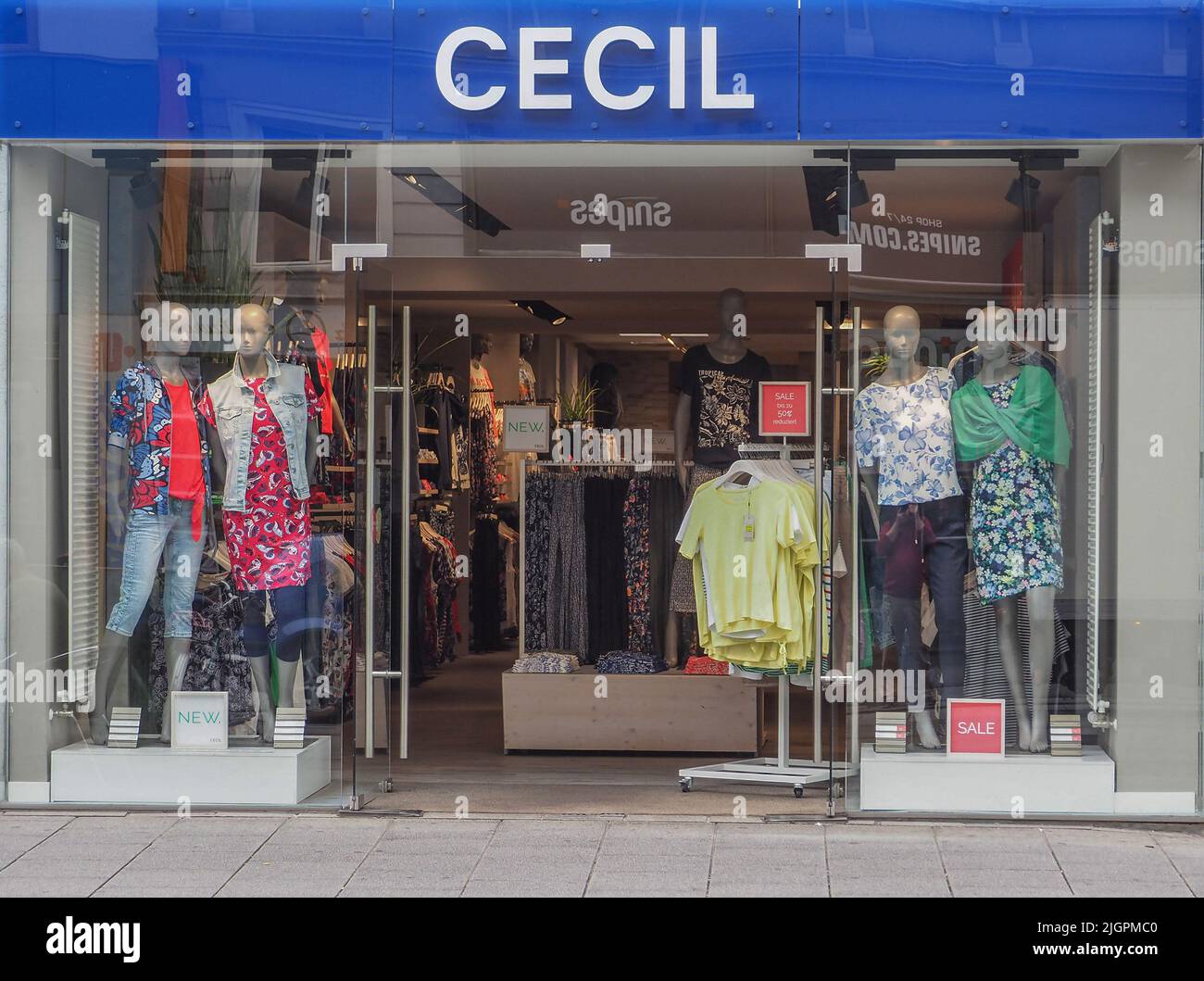 Linz, Austria. 11th July, 2022. Cecil fashion store seen in Linz. (Photo by  Igor Golovniov/SOPA Images/Sipa USA) Credit: Sipa USA/Alamy Live News Stock  Photo - Alamy