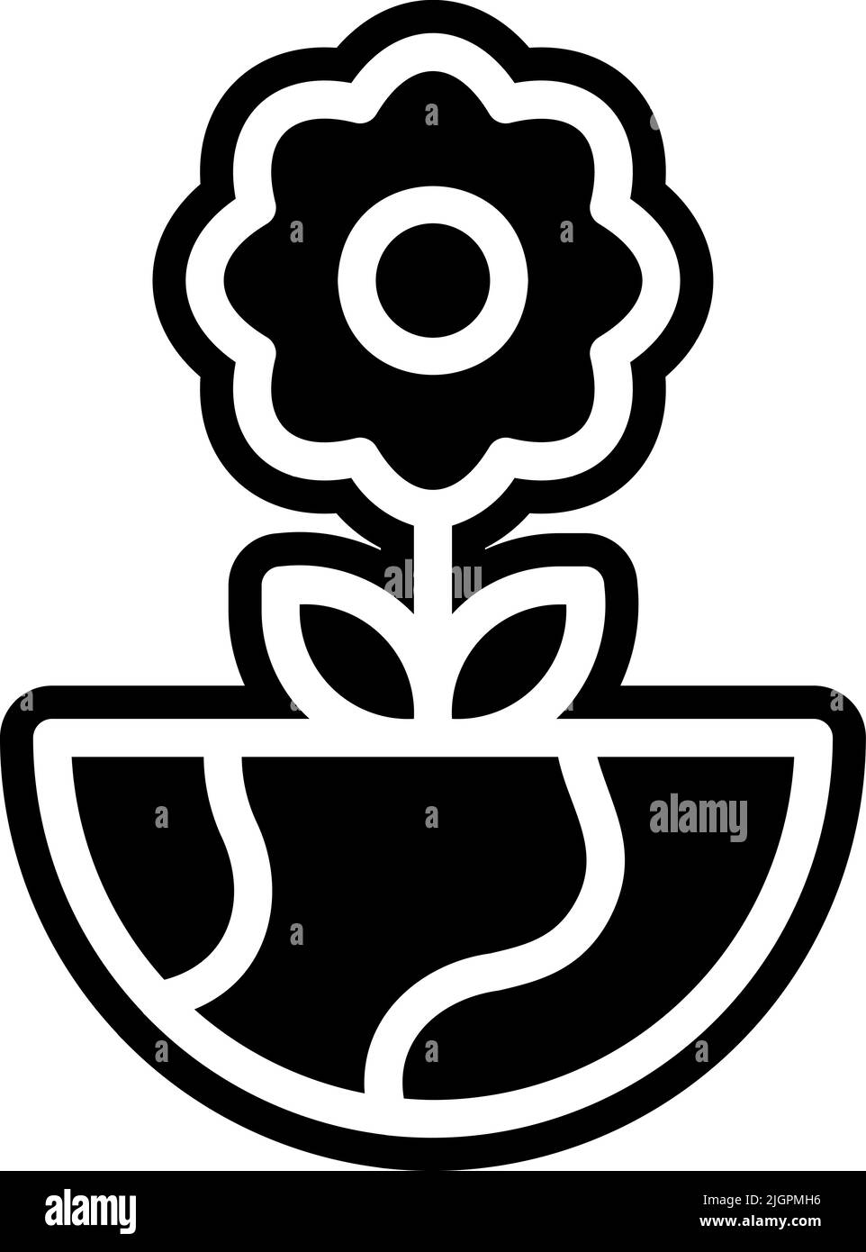 Spring flower icon Stock Vector Image & Art - Alamy