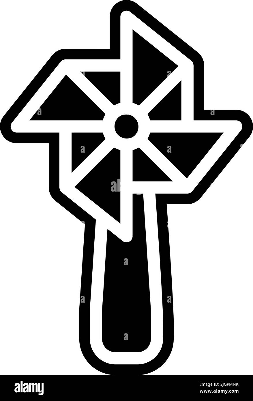 Spring pinwheel icon Stock Vector Image & Art - Alamy