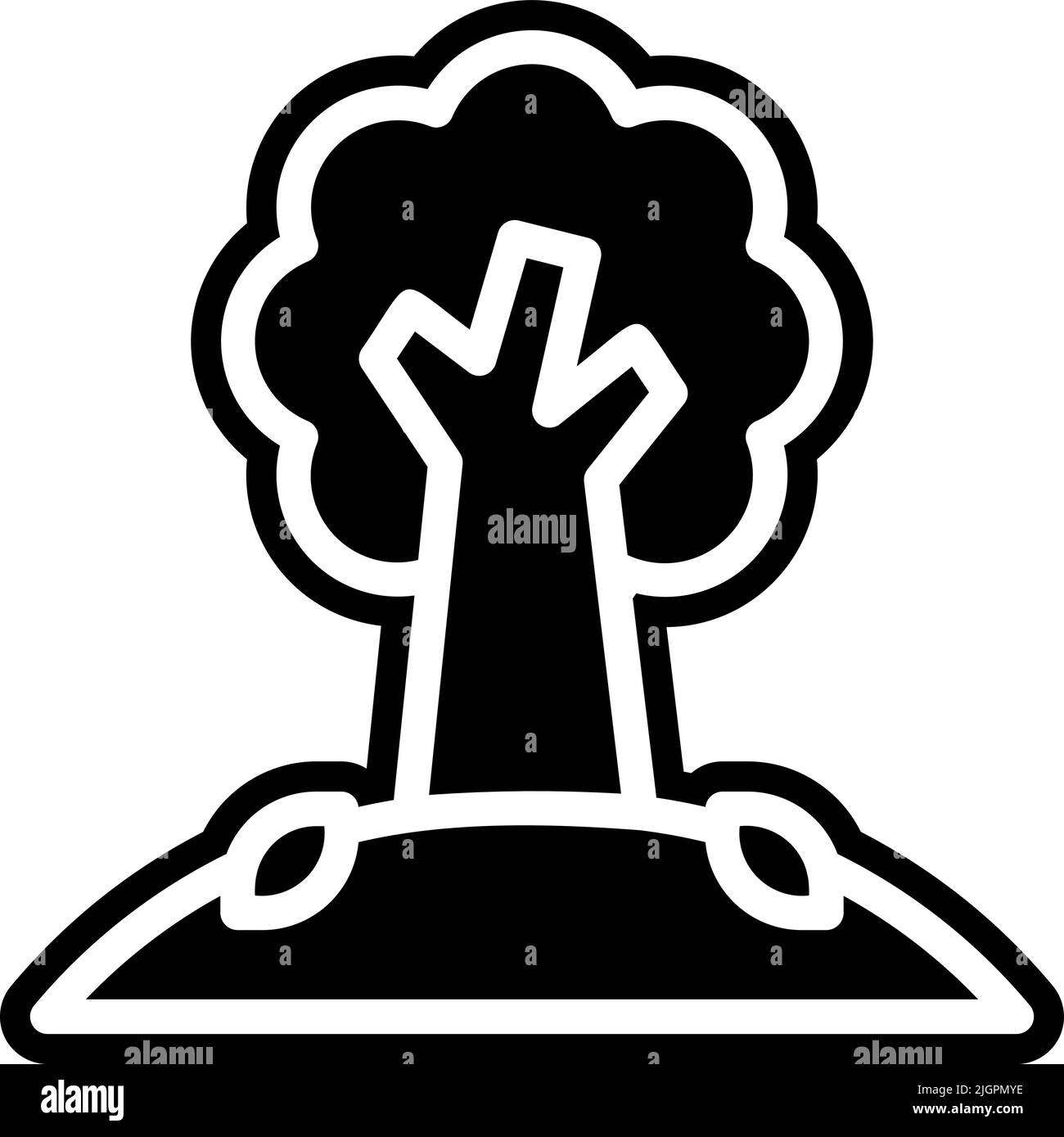 Spring tree icon Stock Vector Image & Art - Alamy