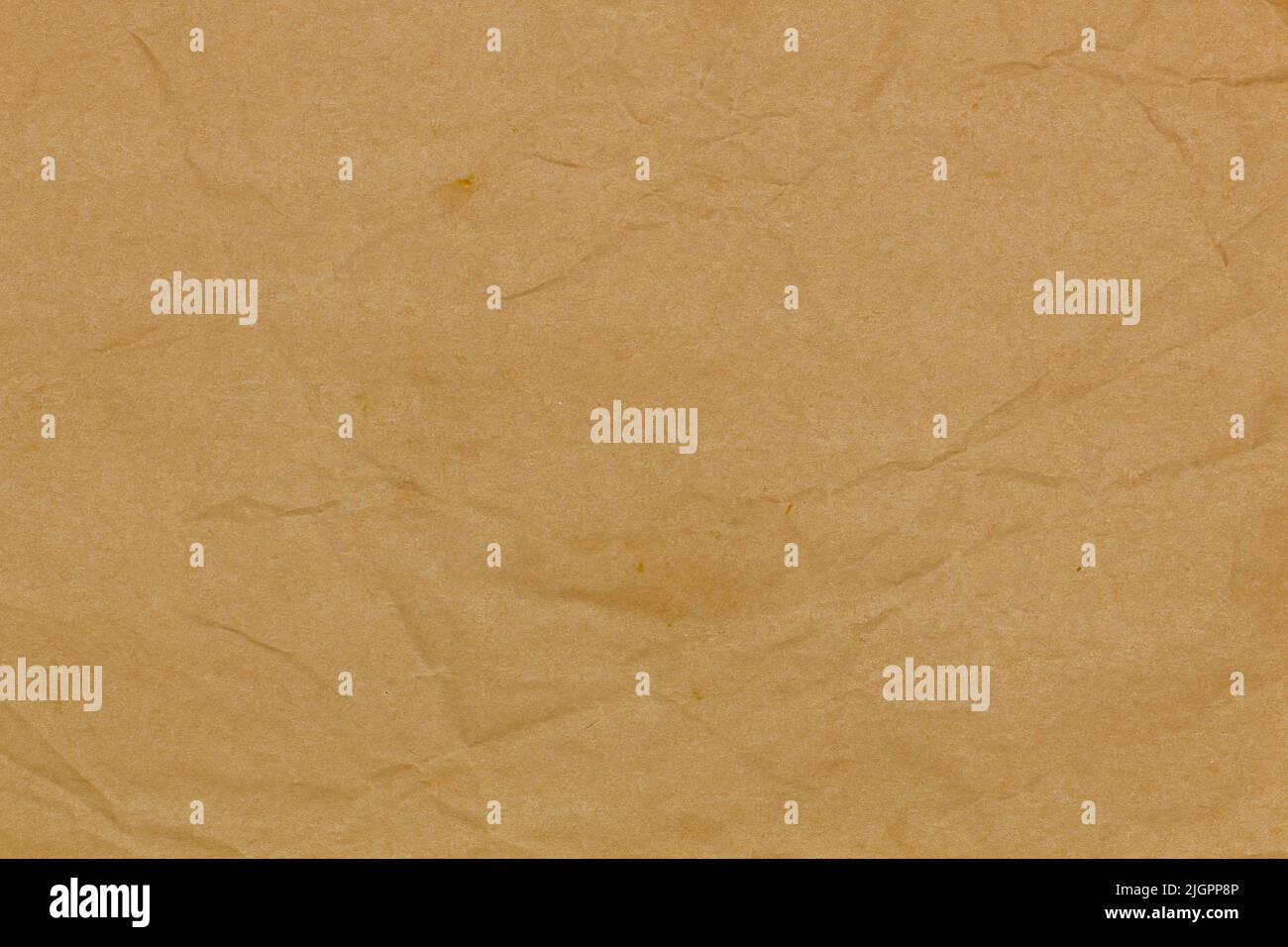 Beige paper texture. Abstract background. Smooth brown wrapping kraft paper. Copy space for text Stock Photo