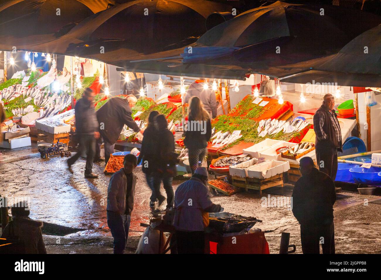 Karakoy Fish Market, Istanbul, Turkey, Western Asia Stock Photo Alamy