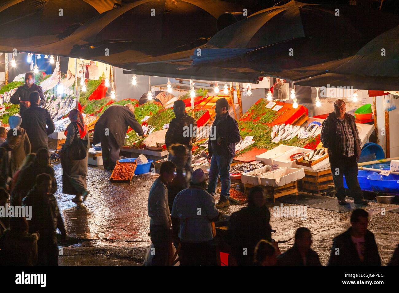 Karakoy Fish Market, Istanbul, Turkey, Western Asia Stock Photo Alamy