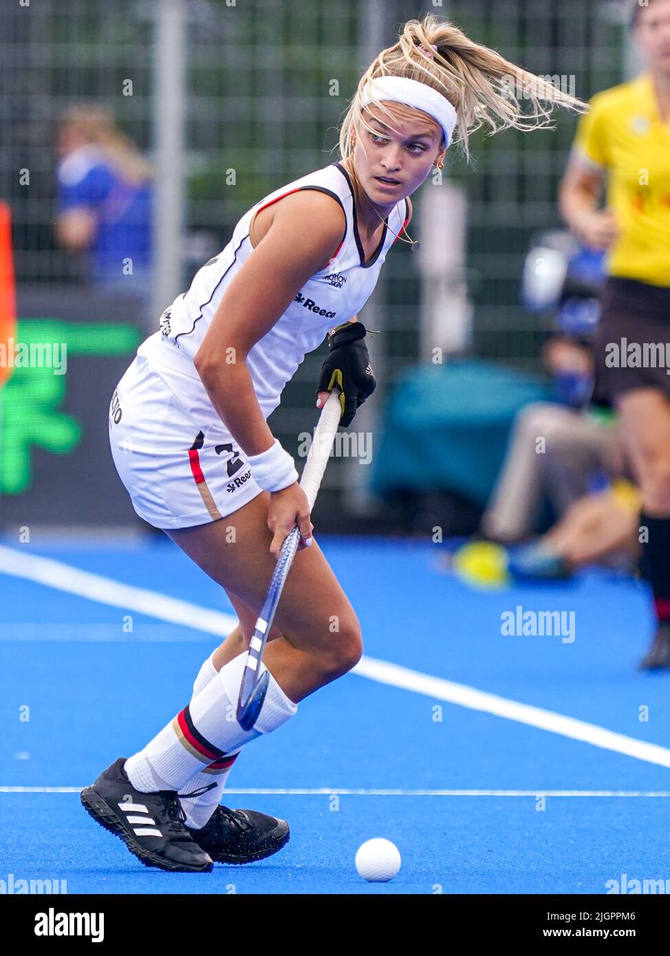 AMSTELVEEN, NETHERLANDS JULY 12 Kira Horn of Germany during the FIH Hockey Women's World Cup
