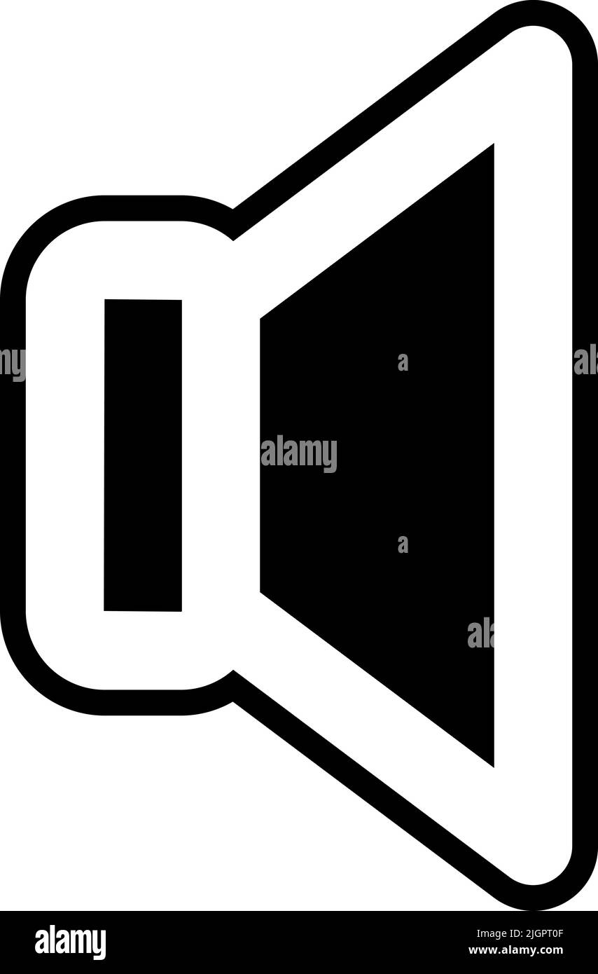User interface volume icon Stock Vector Image & Art - Alamy