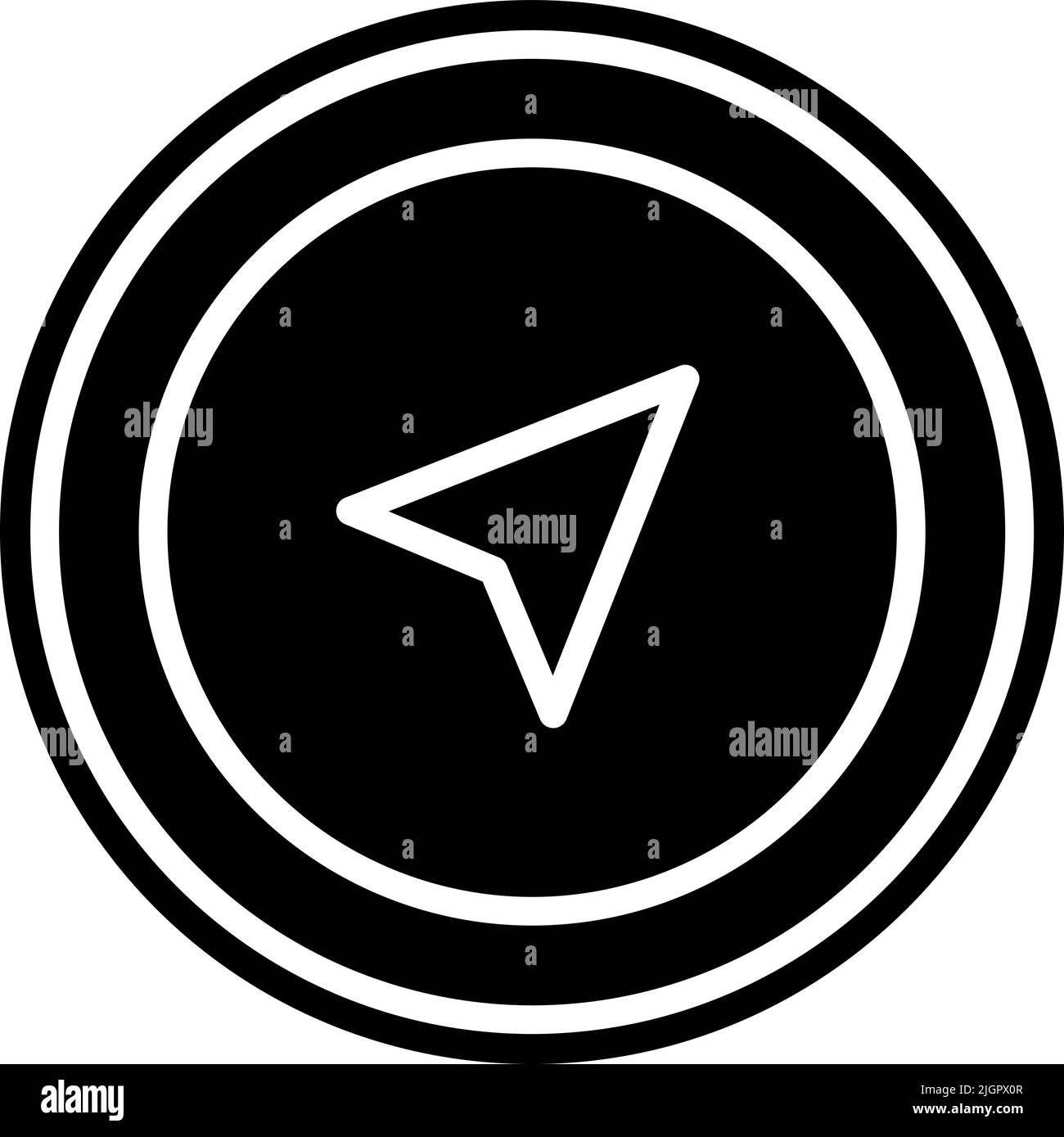 User interface gps icon Stock Vector Image & Art Alamy