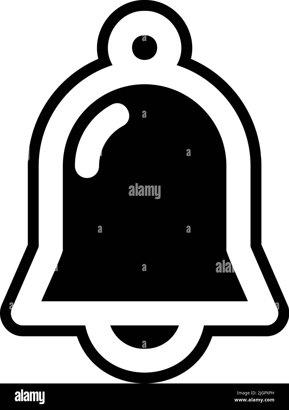User interface bell icon Stock Vector Image & Art - Alamy