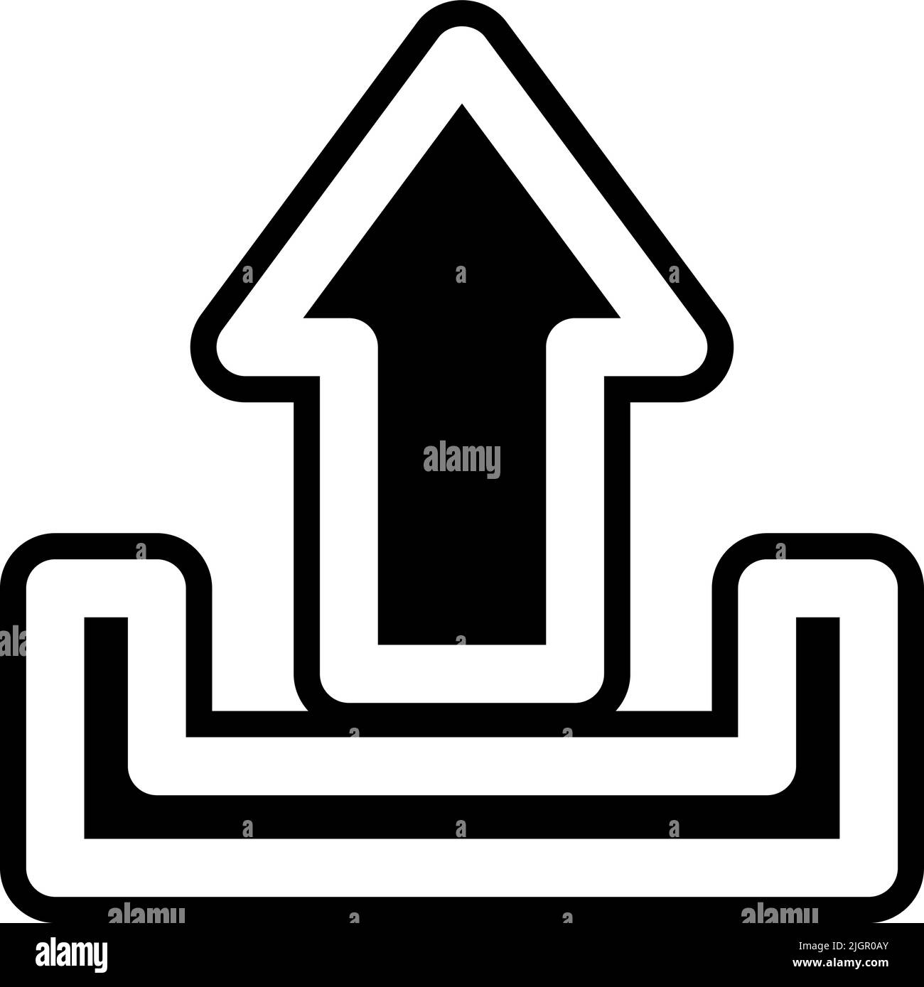 User interface upload icon Stock Vector Image & Art - Alamy